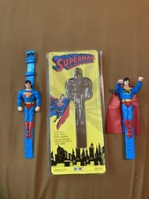 Vintage SUPERMAN Watch/Bracelet Hope Industries 1991 DC Comics 2 Plus Package