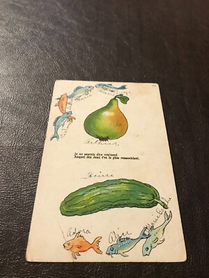 HUMOR - POSTED POSTCARD - JE NE SAURAIS DIRE VRAIMENT........SLOT 124
