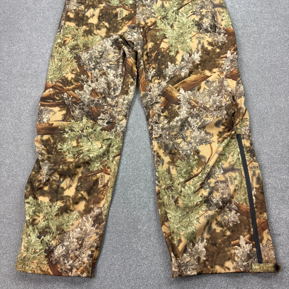 RealTree Dungarees Adult X Large 40x32 Brown Bib Hunting Lined USA Overalls Men - Image 3 of 4