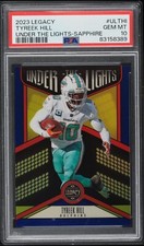 PSA 10 Pop 1 Tyreek Hill 2023 Panini Legacy /35 Under The Lights Sapphire #ULTHI