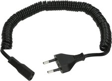 2 Pin Plug Electric Shaver Razor Charger Wire Cable Philips Braun Remington 
