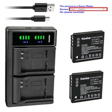 Kastar Battery LTD2 USB Charger for Kodak LB-080  Kodak PlaySport Zx5 SP1-YL3