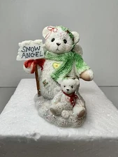 Cherished Teddies 115351 Macie Snowbear Angel Figurine The Wonders of Friendship