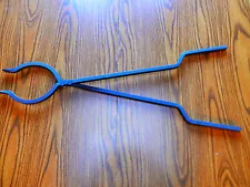 FIRE PLACE TONGS SOLID STEEL