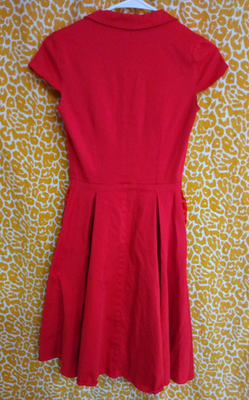 Pinup Couture red button up dress retro red dress with pockets size small AS IS | eBay Pinup Couture red button up dress retro red dress with pockets size small AS IS | eBay
