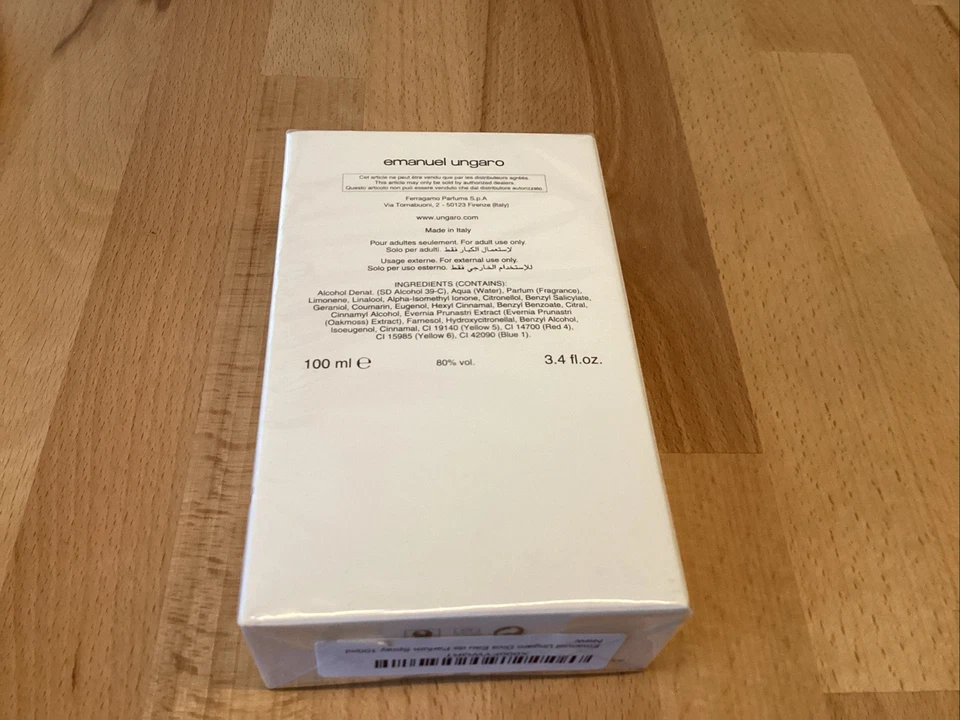 Emanuel Ungaro Diva Eau de Parfum für Damen - 100ml NEU In OVP - Bild 2 von 2