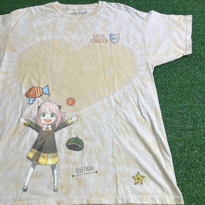 Spy x Family Anya Forger Heart Tie-Dye T-Shirt BoxLunch Exclusive Mens Size Med