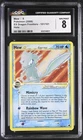 Pokémon Mew Gold Star 101/101 EX Dragon Frontiers Holo Card CGC 8 NM/MINT