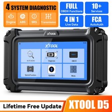 2026 XTOOL D5 OBD2 Scanner Engine ABS SRS Tra...