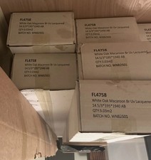 Engineered Flooring White Oak Macaroon Brushed UV Lacquer  14.3/3mm By 3.03 