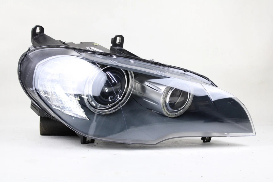 Sem danos na fiação! Farol de xenônio HID AFS 2007-2011 BMW X5 E70 destro direito fabricante de equipamento original - Imagem 3 de 4