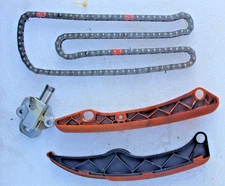 OEM USED 2012-2020 Hyundai Kia 1.6l Engine Timing Chain Tensioner Guide Set Kit