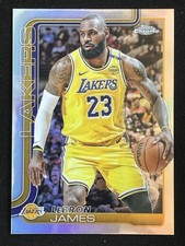 LeBron James 2025-26 Topps Chrome Refractor Base #127 -19z