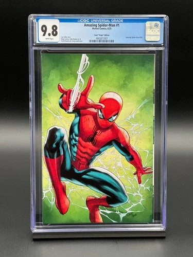 Amazing Spider-Man #1 CGC 9.8 (2025) - Land Virgin Edition 1:100