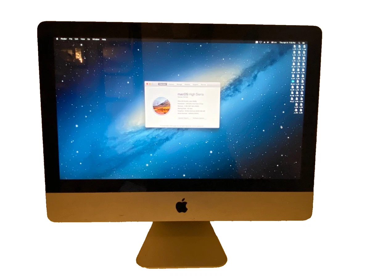 Apple iMac macOS 10.13, High Sierra Intel Core 2 Duo Apple