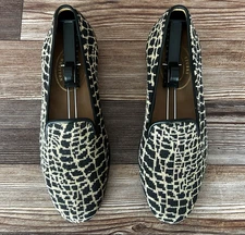 RARE! Men's $575 Stubbs & Wootton Needlepoint “CROC" Loafers Slippers Shoes 10