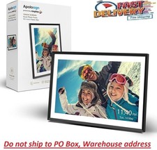 Digital Picture Frame Powered by Nixplay 10.1 Large Wifi Digital Photo Frame E..