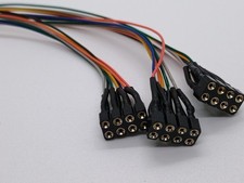 3 x 8 Pin Decoder Wiring Harness NEM 652 Pre Wired Socket suit Hornby Bachmann