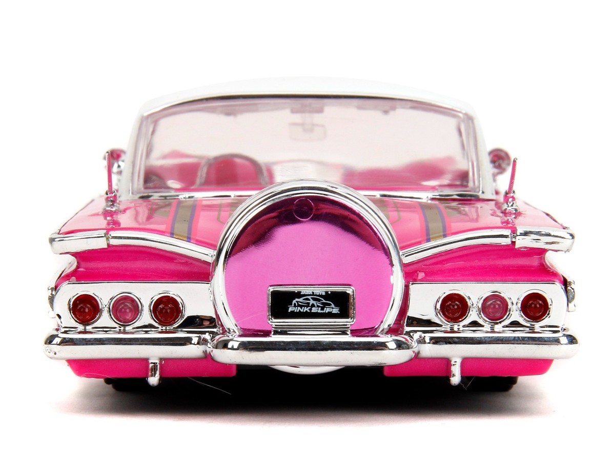 JADA TOYS, CHEVROLET IMPALA 1960 Rosa – PINK SLIPS, 1/24, JAD35984