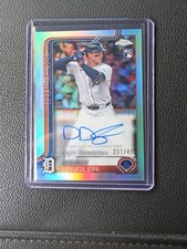 2025 Topps Chrome Rookie Debut Autographs Dillon Dingler #CRDA-DD Refractor /499