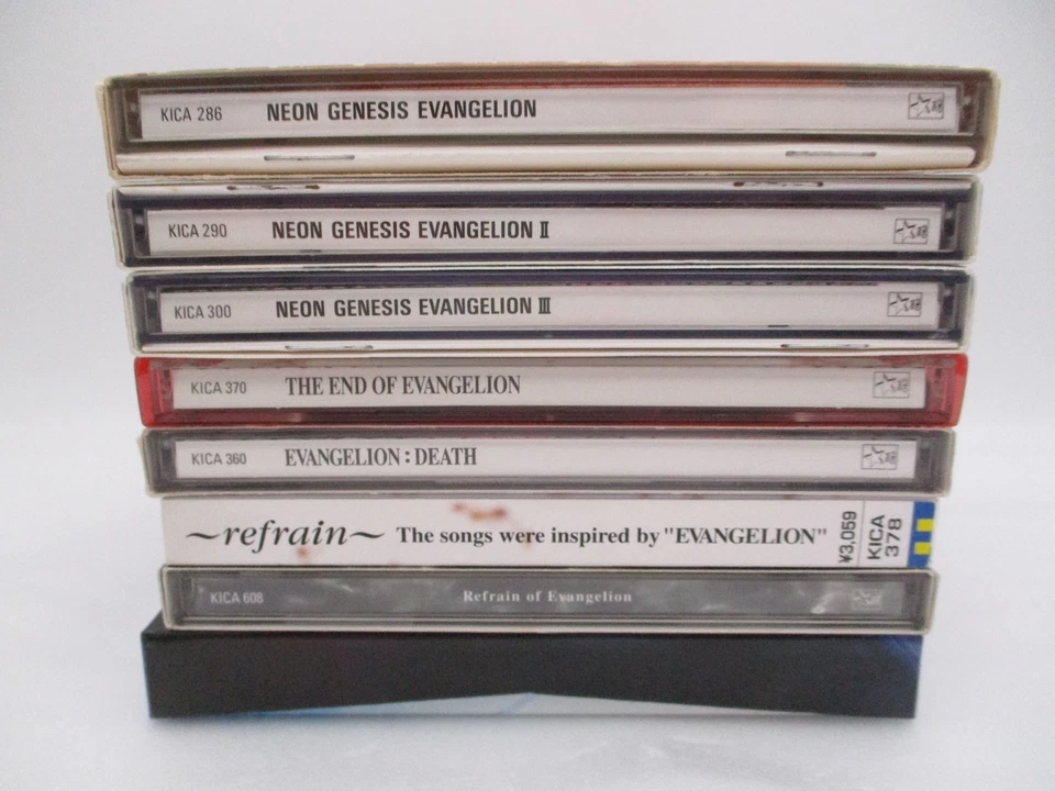 Neon Genesis Evangelion 1 2 3 The End of EVA & Death w/ Slipcase 8CDs Japan - Image 4 of 4