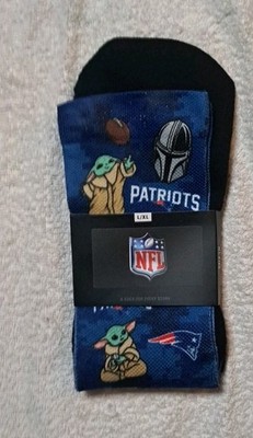 Rock Em Socks  Star Wars NFL New England Patriots Guru Unisex L/XL  Brand New 