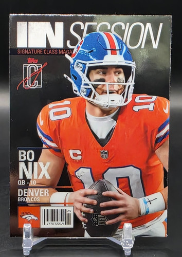 2025 Topps Signature Bo Nix Base (RAW)