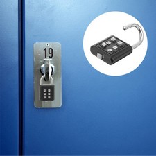  Lucchetto Palestra Combinazione Piccolo Blocchi Per Gli Armadietti Valigia