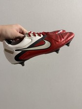 Scarpe da calcio Nike CTR360 Maestri Kanga Lite rosse nere tacchetti US10 UK9 EUR44 