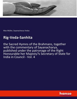 Max Müller (u. a.) | Rig-Veda-Sanhita | Taschenbuch | Englisch (2020) | 848 S.