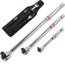 3pc Breaker Bar Set 14 38 12 Dr Breaker Bars 6 10 15 Length 3pc Breaker Bar Set 14 38 12 Dr Breaker Bars 6 10 15 Length