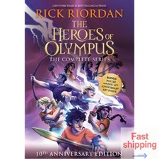 The Heroes of Olympus Set - 10th Edition by Rick Riordan (Mixed Media Product)