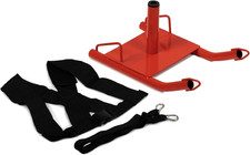 Power Speed Sled with Deluxe Harness, Rated 150 LB, Push, Pull, or Drag Sled for