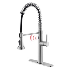 Touchless Kitchen Faucet with Pull Down Sprayer,Sensor Commercial Pull-Down S...