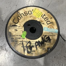 🔥Consolidated Electronic Wire 822-0 Spool, Approx 250ft, New Free Shipping🇺🇸