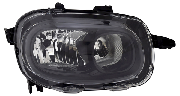 Scheinwerfer Rechts FüR Citroen C3 III SW 2016 H7 Halogen LWR Stellmotor Motor-image