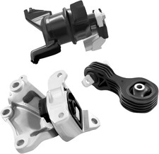 3PCS Engine Motor and Transmission Mount Set Compatible with Civic 1.8L 2012 201