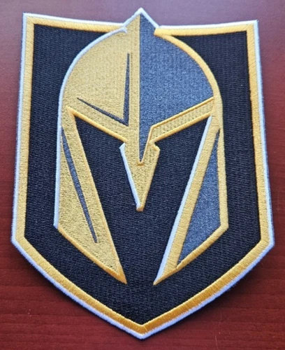 Vegas Golden Knights High Quality Huge 7" Iron On Embroidered Patch FREE Ship