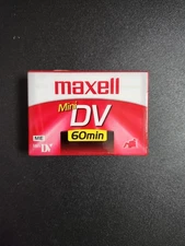 Maxwell Mini DV Digital Video Cassette 60 Min SP 90 Min LP DVM60SE New