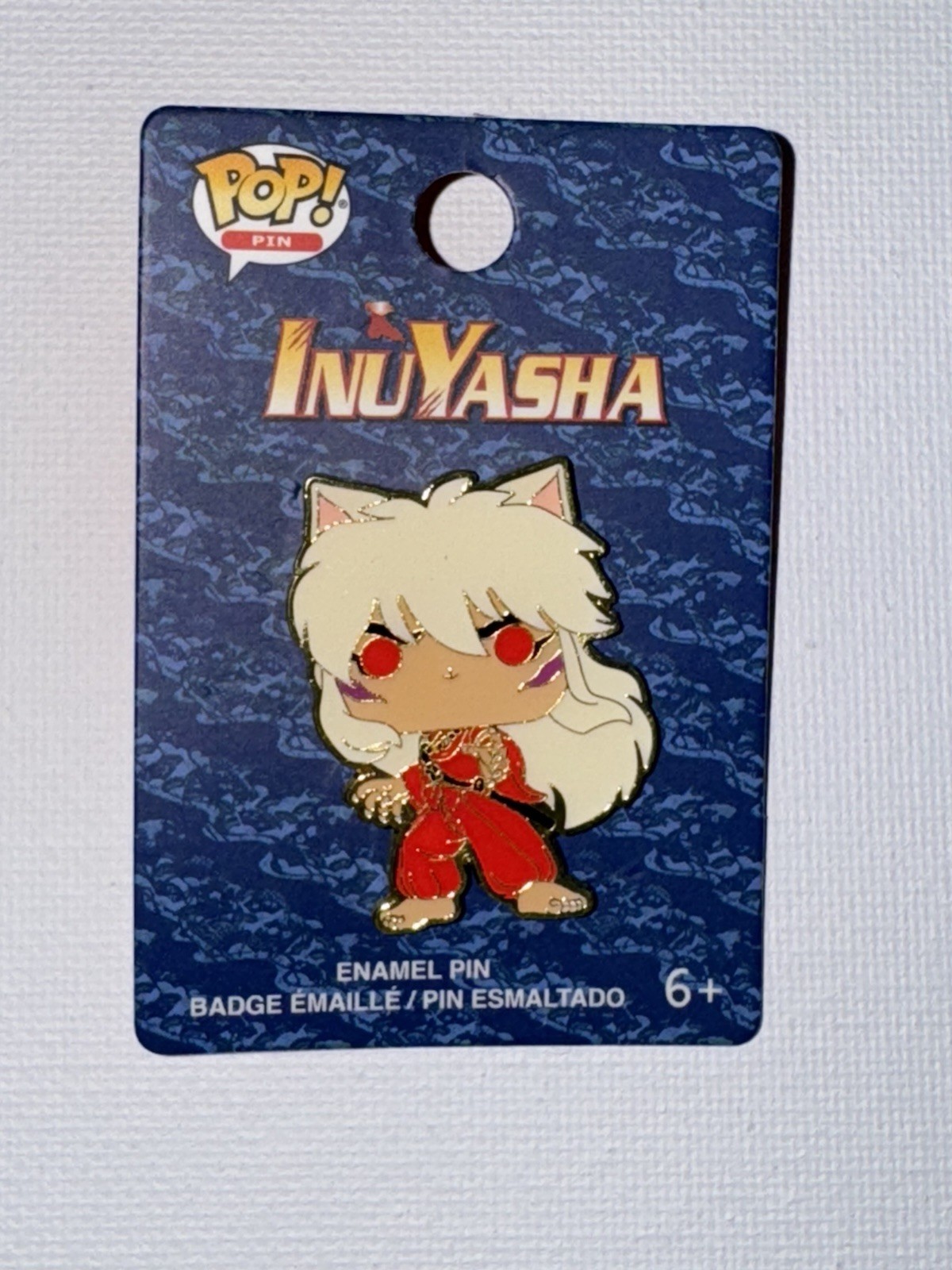 Funko POP! Pin esmaltado ojos de demonio Inuyasha Rumiko Takahashi [natación para adultos]