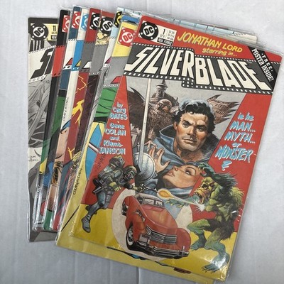 Silver Blade #1 -#11 ( 1987) 7.0 FN DC Key Issue Copper Age BooksJonathan Lord
