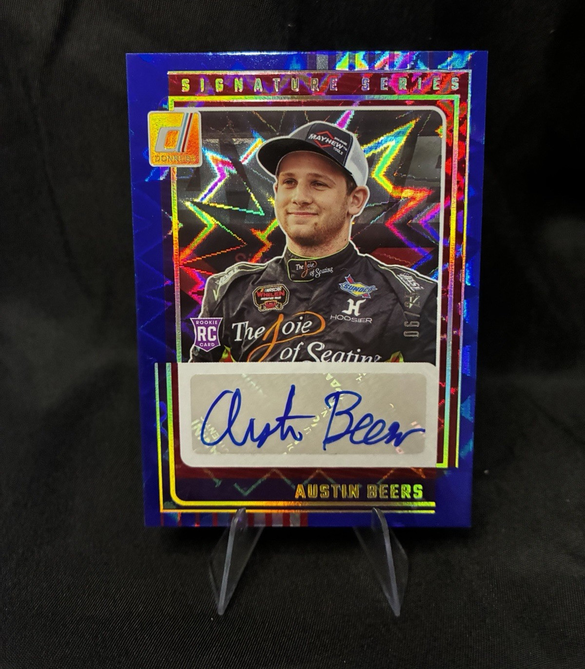 Panini 2025 Donruss NASCAR Signature Series Austin Beers RC Autograph 6/25