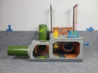 Vintage TMNT Sewer Lair Playset 1989 Playmates Toys Mutant Ninja Turtles