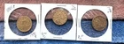 3-"Pre 1908" Minted $5 Half Eagle Gold Coins