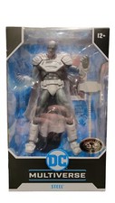 McFarlane  DC Multiverse STEEL  REIGN OF THE SUPERMEN  PLATINUM ED 7  Action Fig