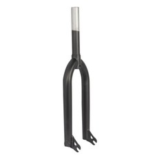 20" MX Steel Bicycle Fork 1- 1/8" Threadless Matt Grey
