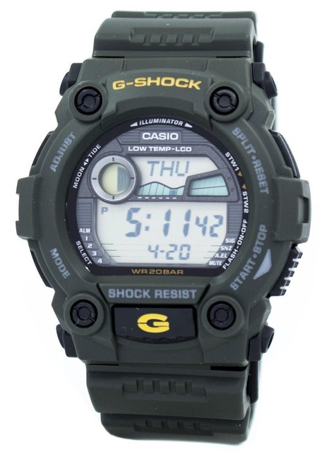 44 割引新版 ジーショック腕時計casiog Shock海外モデルデジタルタイドグラフg 7900 3 メンズ時計 メンズバッグ シューズ 小物 Coyoterungolf Com