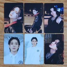 Juego de tarjetas fotográficas con imagen oficial Yeo Sang Ateez The World Ep.2 Outlaw Platform Ver.