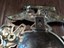 U.S MARINE CORPS EGA GOLD OVERSIZED EAGLE GLOBE & ANCHOR WALL MEDALLION ...