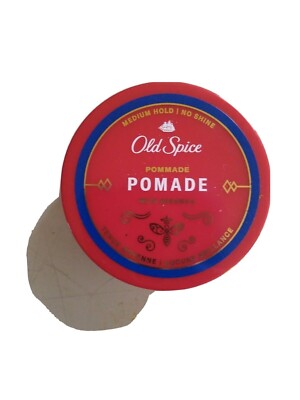 OLD SPICE POMADE WITH BEESWAX - MEDIUM HOLD - NO SHINE - 2.22 OZ.